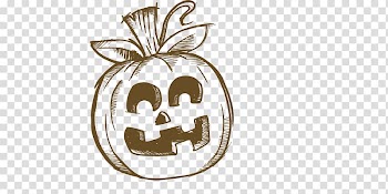 Pumpkin Halloween, pumpkin lantern transparent background PNG clipart