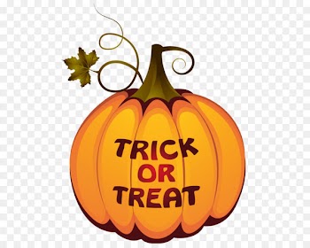 Pumpkin Halloween Trick-or-treating Clip art - Transparent Trick or Treat Pumpkin PNG Clipart 