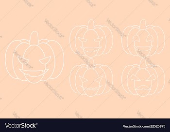 Pumpkin icon vector image
