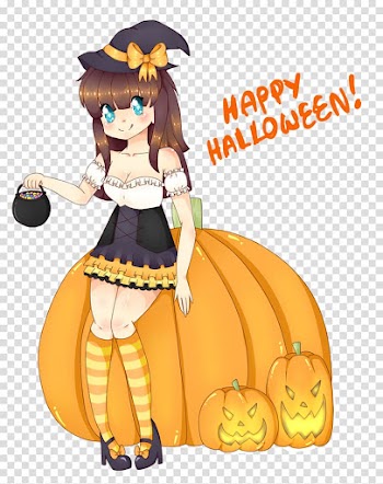 Pumpkin Illustration Halloween Fruit, happy halloween happy transparent background PNG clipart