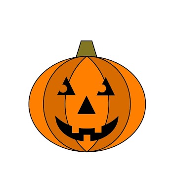 Pumpkin Jack-o'-lantern Halloween Black and white , Free Castle transparent background PNG clipart