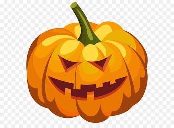 Pumpkin Jack-o'-lantern Halloween Clip art - Scary Pumpkin Lantern PNG Clipart Image 