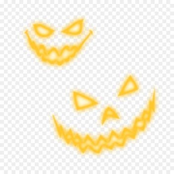 Pumpkin Jack-o-lantern Halloween Icon - Horror Pumpkin 