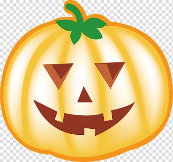 Pumpkin Jack-o'-lantern, Pumpkin material transparent background PNG clipart