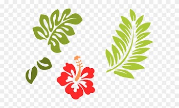Pumpkin Leaf Stencil Download - Hibiscus Clip Art