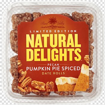 Pumpkin pie Date palm Food Grocery store Bob's Red Mill Organic High Fiber Coconut Flour, spice cake with cream cheese frosting transparent background PNG clipart