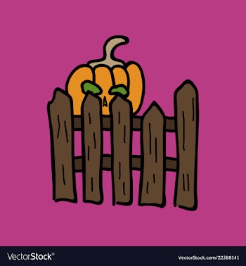 Pumpkin realistic halloween harvest thanksgiving vector image