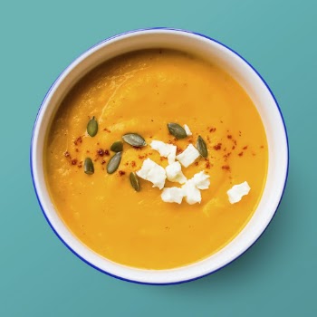 Pumpkin soup in a bowl, | Free PSD - rawpixel