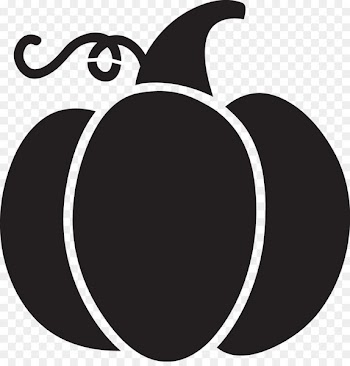 Pumpkin Spice Latte Pumpkin pie Black and white Clip art - black and white 