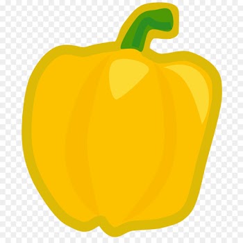 Pumpkin, Yellow Pepper, Calabaza, Bell Pepper, Yellow PNG