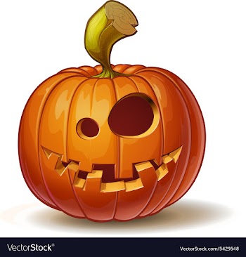  					Pumpkins Funny 1 vector image														