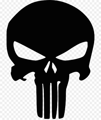 Punisher Logo Marvel Comics Decal - skull 