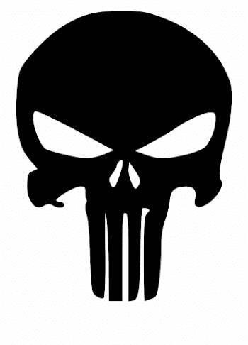 Punisher Png Free Download - Punisher Skull Silhouette ...