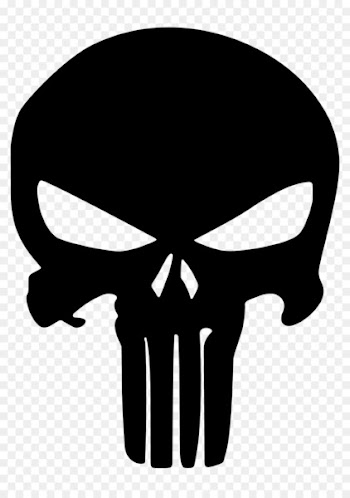Punisher Stencil Clip art - skulls 