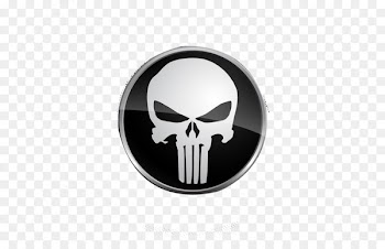 Punisher T-shirt Paper Iron-on Wallpaper - Skull 