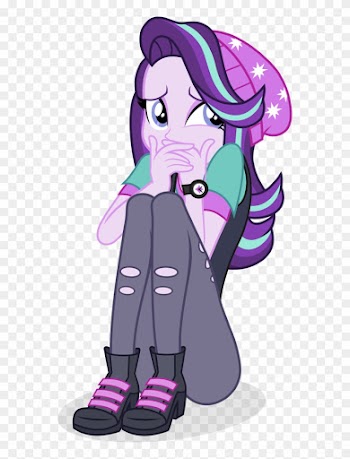 Punzil504, Beanie, Clothes, Covering Mouth, Cute, Equestria - Mlp Equestria Girls Starlight Glimmer