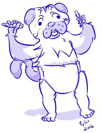 Puppy Monkey Baby (diaper) by Friar -- Fur Affinity [dot] net