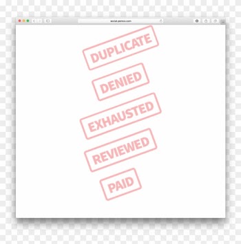 Pure Css Ink Stamps - Stamp Border In Css