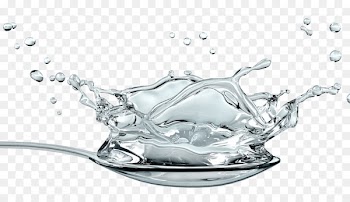 Purified water Drop - Creative Wave 