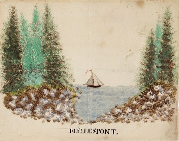 Purjevene merellä. "hellespont", 1830, by Ferdinand | Free Photo - rawpixel
