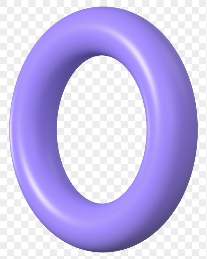 Purple 3D ring png shape | Free PNG - rawpixel