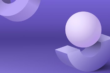 Purple abstract background, geometric shape | Free PSD - rawpixel