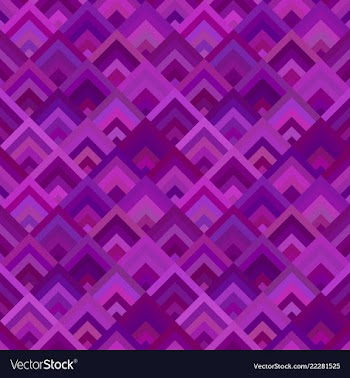 Purple abstract diagonal shape mosaic pattern vector image