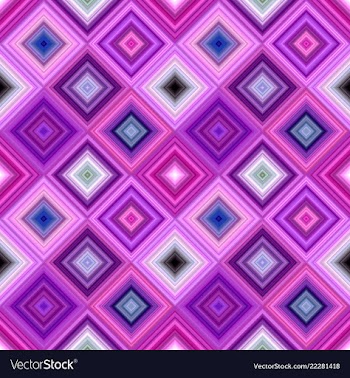 Purple abstract diagonal square mosaic pattern vector image