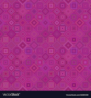 Purple abstract diagonal square mosaic tile vector image