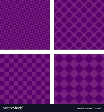 Purple abstract geometric shape wallpaper set vector image