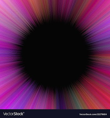 Purple abstract hypnotic starburst background vector image