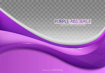 Purple Abstract Lines PNG High-Quality Image