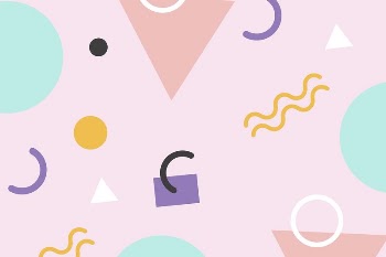 Purple abstract memphis background, cute | Free Vector Illustration - rawpixel