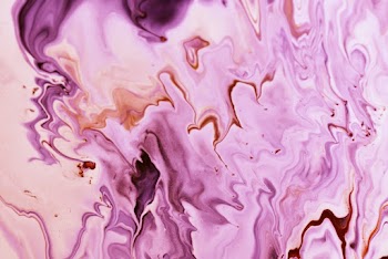 Purple Abstract Painting
