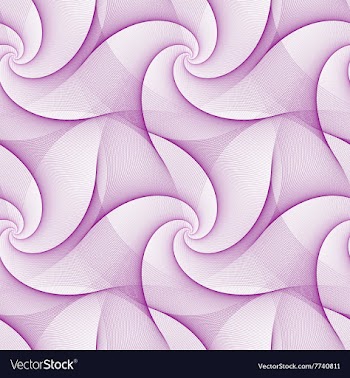 Purple abstract repeating fractal pattern design vector image