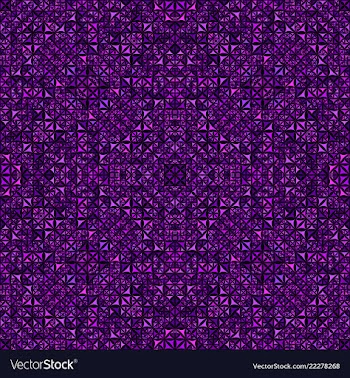 Purple abstract seamless curved triangle vector image