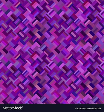 Purple abstract seamless diagonal rectangle vector image