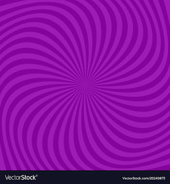Purple abstract spiral ray pattern background vector image