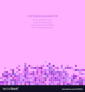 Purple abstract tiled square mosaic background vector image
