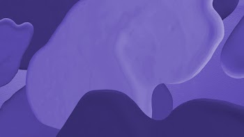 Purple acrylic paint texture background with design space