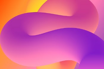 Purple aesthetic background, 3D twisted | Free Photo - rawpixel
