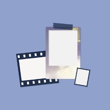 Purple aesthetic film mockup moodboard, | Free Vector Mockup - rawpixel