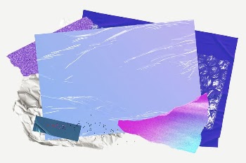 Purple aesthetic frame background, paper | Free PSD - rawpixel