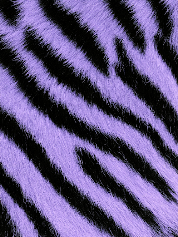 Purple and Black Tiger Pattern