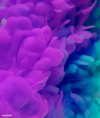 Purple and blue color in water | Free stock vector - 412449
