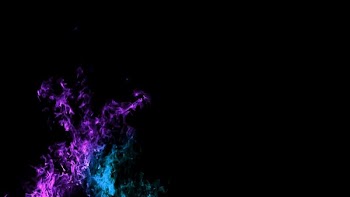 purple and blue smoke 3D wallpaper