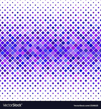 Purple and blue square pattern background design vector image