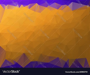 Purple and gold geometric vector image