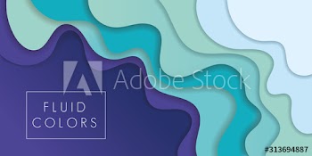purple and green paint fluid colors background