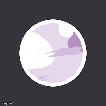 Purple and white Memphis design round badge v.. | Free stock vector - 539845